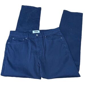 Joseph Abboud Blue Chinos with Straight Leg Cut